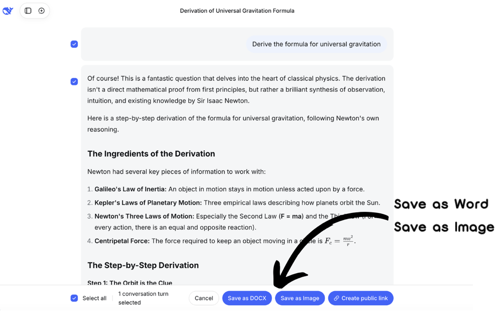 DeepSeek Share Chats